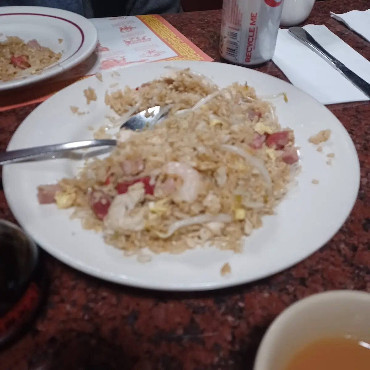 shrimp fried rice 虾仁炒饭